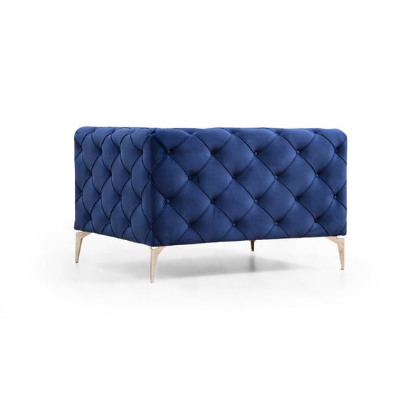 Poltrona blu scuro Como - Artie-image-2