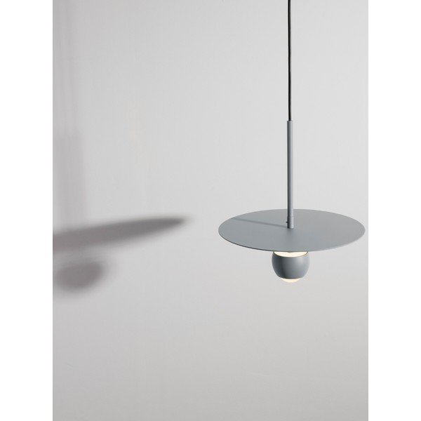 Lampadario LED blu polveroso in alluminio ø 30 cm Edem – Nova Luce-image-3