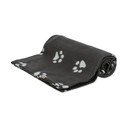 Coperta per cani nera in lana di pecora 150x100 cm Trixie Barney – Plaček Pet Products
