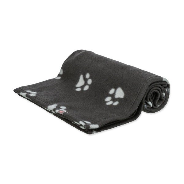 Coperta per cani nera in lana di pecora 150x100 cm Trixie Barney – Plaček Pet Products
