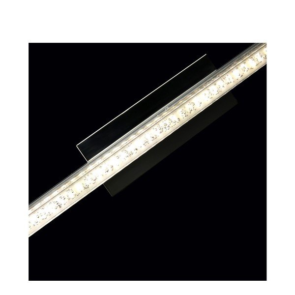 Lampada da parete con luce LED di colore argento Bula - SULION-image-3