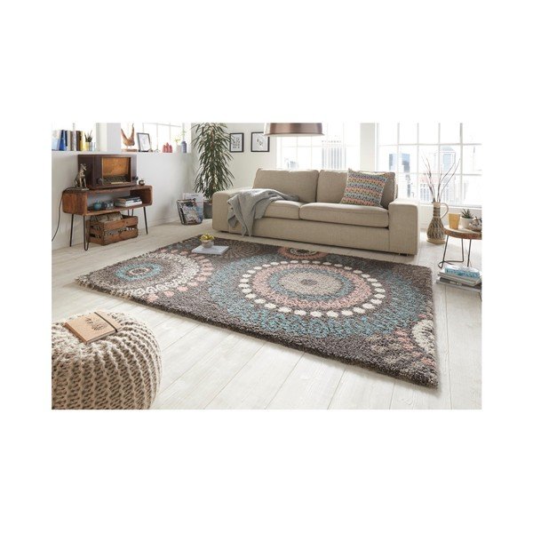 Tappeto grigio , 80 x 150 cm Globe - Mint Rugs-image-3
