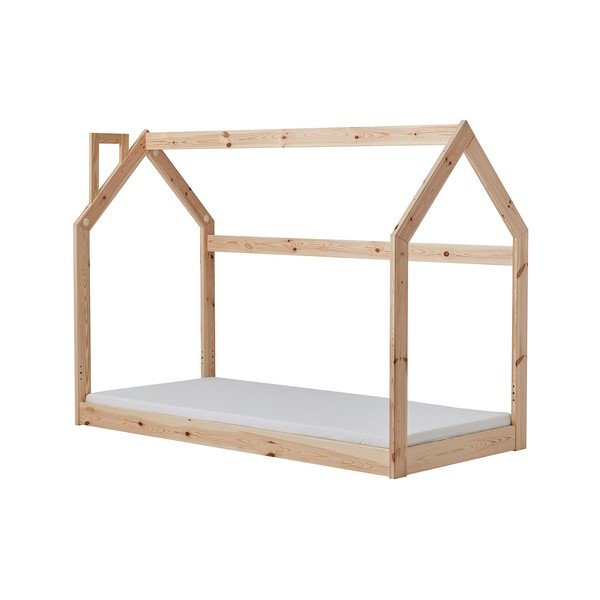 Letto in legno per bambini a forma di casa , 200 x 90 cm House - Pinio-image-2