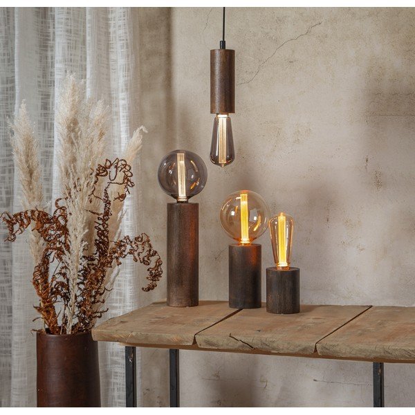 Lampada a sospensione marrone scuro Tub - Star Trading-image-3