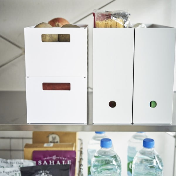 Cesto portaoggetti in plastica Tower - YAMAZAKI-image-2