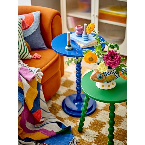 Coperta in misto cotone 130x160 cm Artista – Bloomingville-image-2