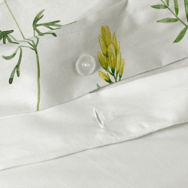 Copripiumino in cotone bianco per letto singolo 140x200 cm Manarola - Happy Friday-image-4