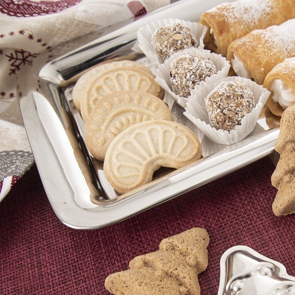 Vassoio in acciaio inox 17x38,5 cm Long – Orion-image-3