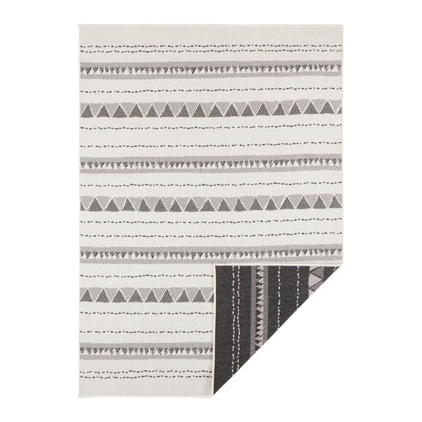 Tappeto da esterno nero e crema , 80 x 150 cm Bahamas - NORTHRUGS