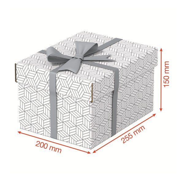 Set di 3 scatole portaoggetti bianche , 20 x 25,5 cm - Esselte Home-image-2