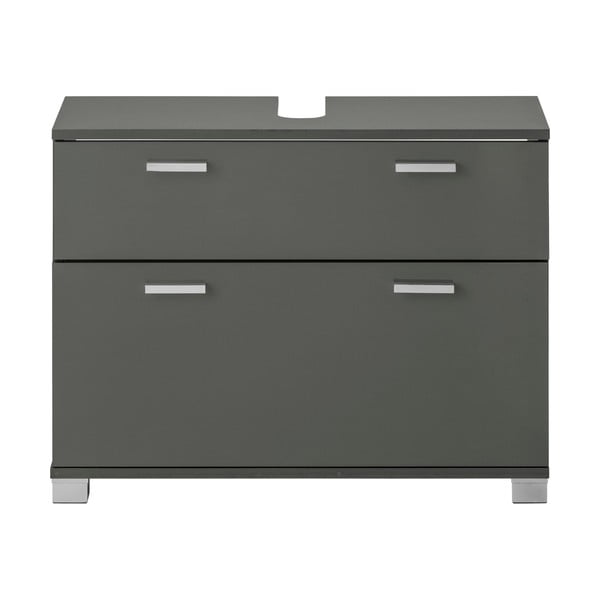 Mobile grigio per lavabo 70x55 cm Rowan - Støraa