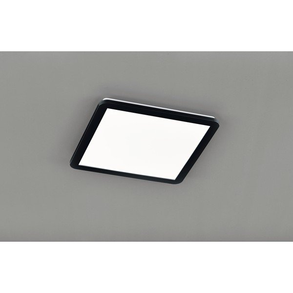 Plafoniera LED nero opaco 40x40 cm Camilla - Trio-image-1
