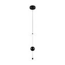 Lampadario LED nero opaco con intensità regolabile Melita – Trio