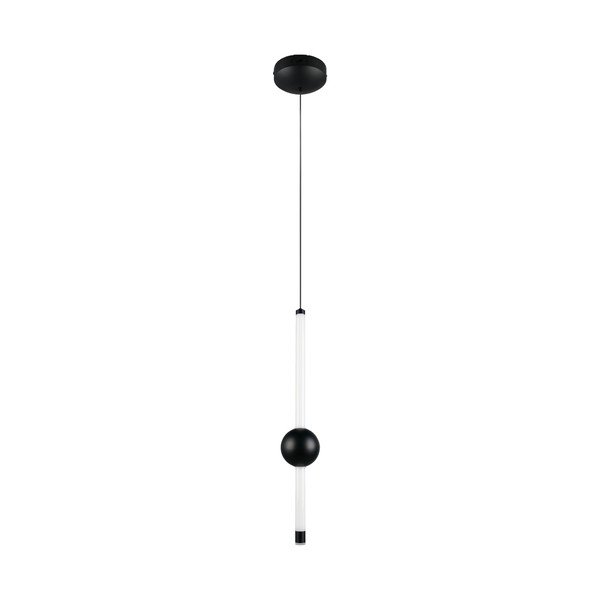 Lampadario LED nero opaco con intensità regolabile Melita – Trio
