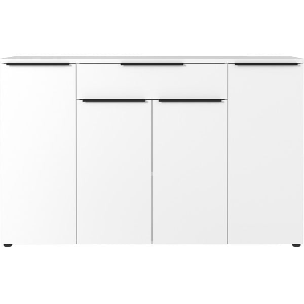 Cassettiera bassa bianca 161x101 cm Mailand - Germania