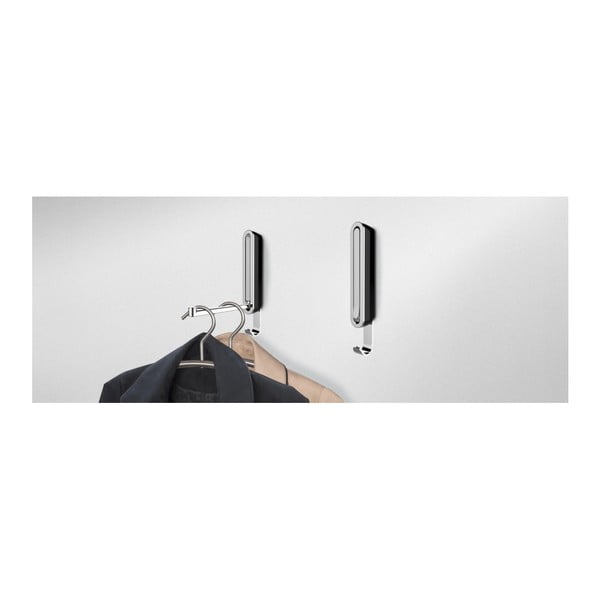 Gancio doppio pieghevole Premium SIGMA nero Sigma - Wenko-image-3