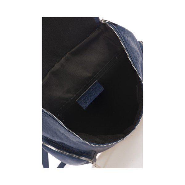 Zaino in pelle blu Mardi - Lisa Minardi-image-3