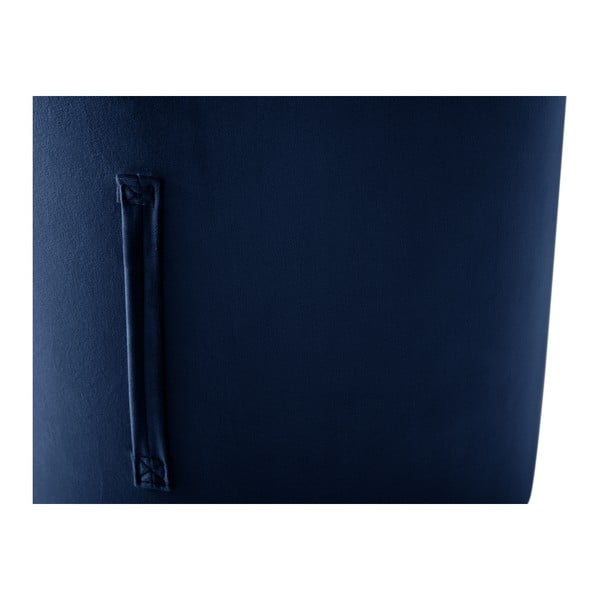 Pouf blu , ⌀ 40 cm Fiore - Mazzini Sofas-image-3