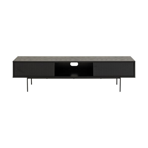 Tavolo TV nero in frassino 180x44,5 cm Angus - Actona