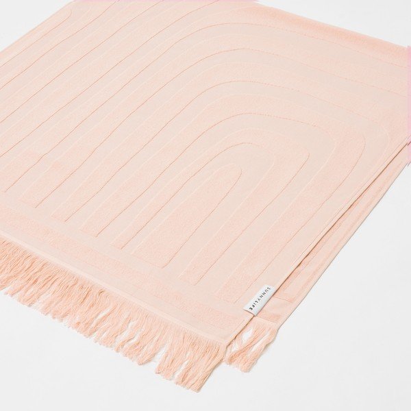 Telo mare in cotone rosa, 160 x 90 cm Luxe - Sunnylife-image-1