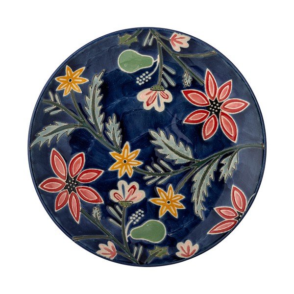 Set di piatti da dolce blu scuro in gres 4 pz ø 20,5 cm Meredith – Bloomingville