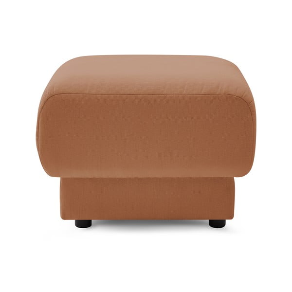 Pouf arancione Bourbon - Bobochic Paris