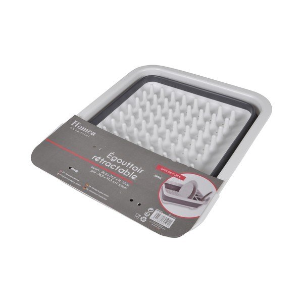 Vaschetta di raccolta in plastica antracite - Homéa-image-1