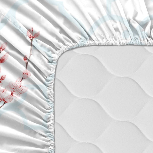 Lenzuolo di cotone Basic , 140 x 200 cm Sakura - Happy Friday-image-2