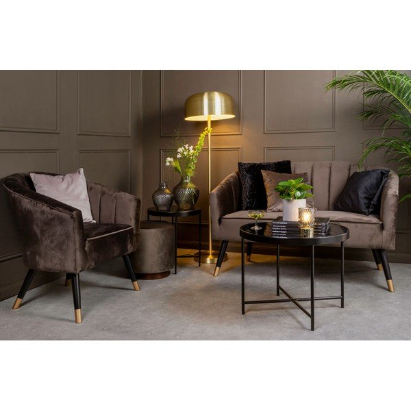 Vaso di vetro grigio Delight - PT LIVING-image-1
