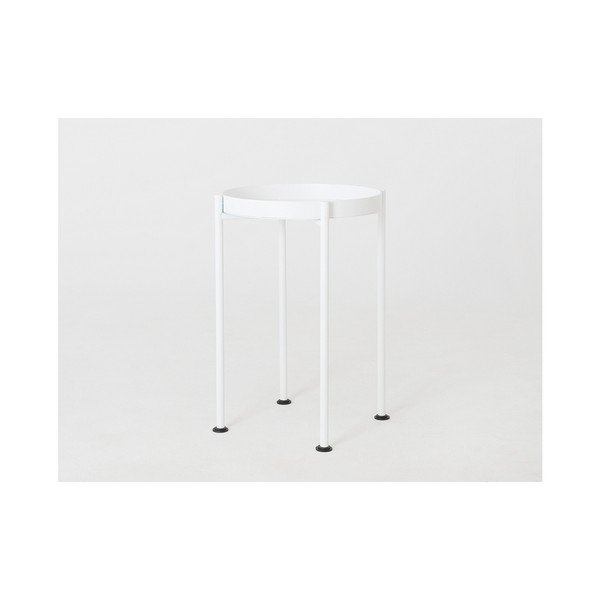 Tavolino bianco Custom Form Hanna, ⌀ 40 cm - CustomForm-image-1