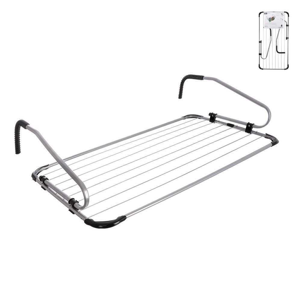 Stendino da appendere argentato 10,5 m – Orion | Stendibiancheria e stendini