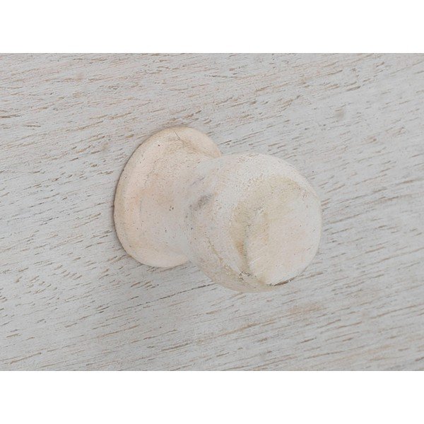 Armadio in legno di mango bianco 100x175 cm Rana - Støraa-image-2