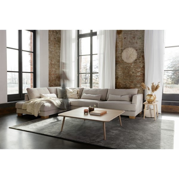 Divano angolare beige (con penisola a destra) Brandon – Sits-image-1