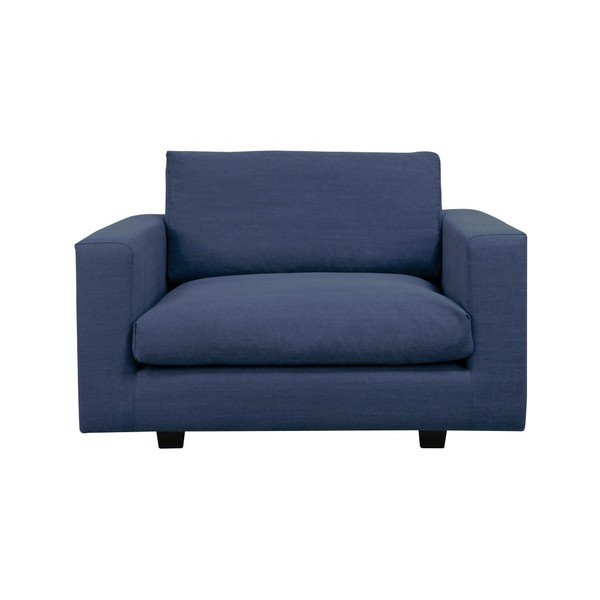 Modré křeslo Windsor & Co. Melody