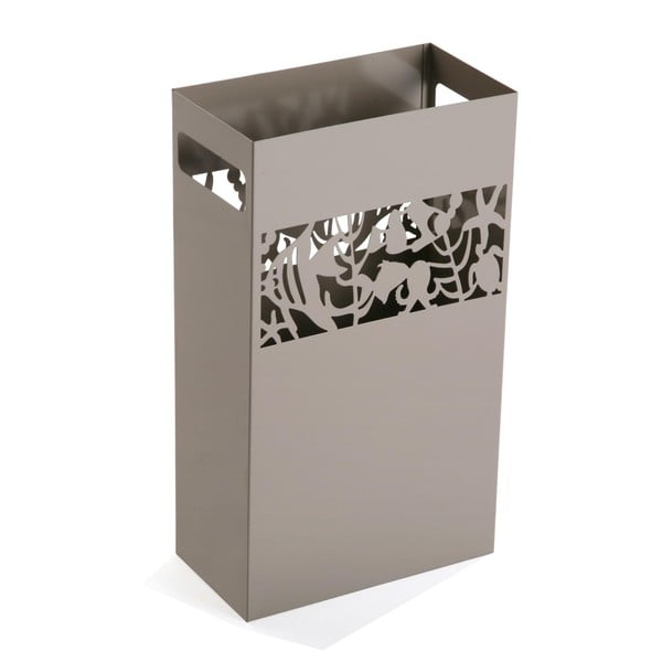 Portaombrelli in metallo grigio Acuario, altezza 49 cm - Versa