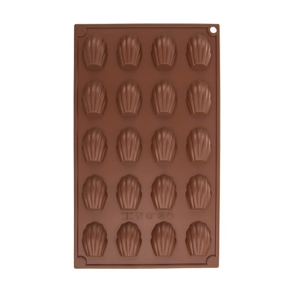 Stampo da forno in silicone per madeleine 17,5x29,5 cm – Orion