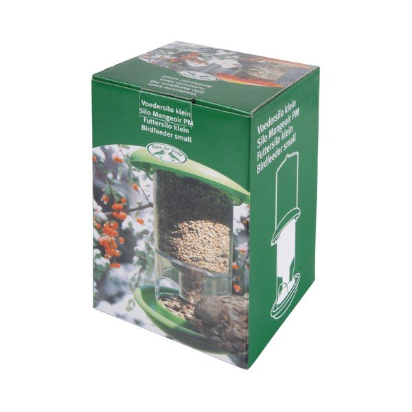 Zelené plastové krmítko Esschert Design, ⌀ 11,9 cm-image-2