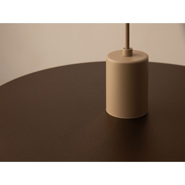 Lampadario marrone chiaro in metallo ø 40 cm Ori – Micadoni -image-3