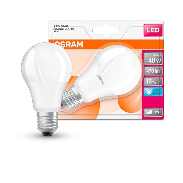 Lampadina LED neutra E27, 5,5 W - Candellux Lighting-image-4