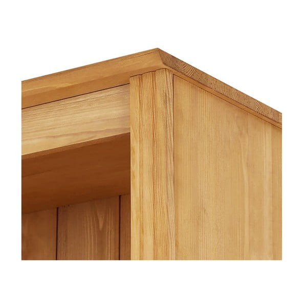 Libreria in legno di pino di colore naturale 296x223 cm Anita - Støraa-image-4