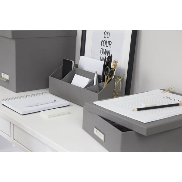 Organizer in cartone per la cancelleria Elisa - Bigso Box of Sweden-image-2