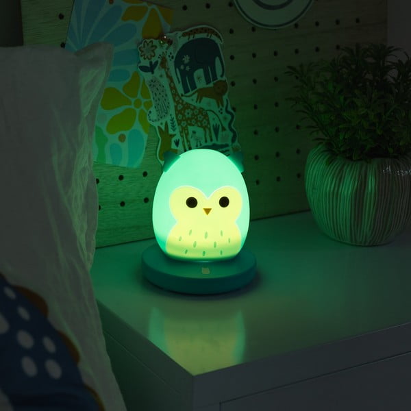 Luce notturna per bambini blu Fizz Winston – SQUISHMALLOWS-image-1