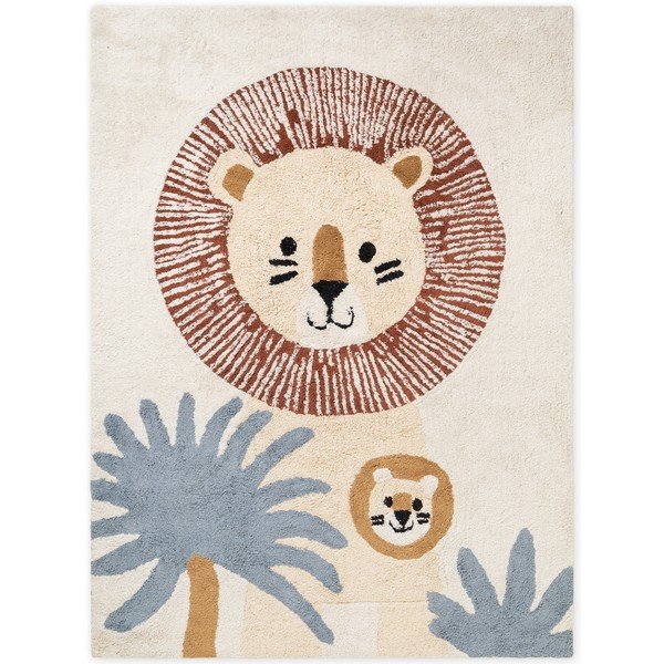 Tappeto per bambini color crema in cotone lavabile/tessuto a mano 140x200 cm Snuggle Leander – Hanse Home