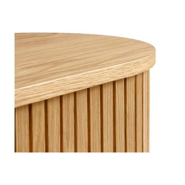 Tavolo TV in rovere naturale 56x180 cm Nola - Unique Furniture-image-2