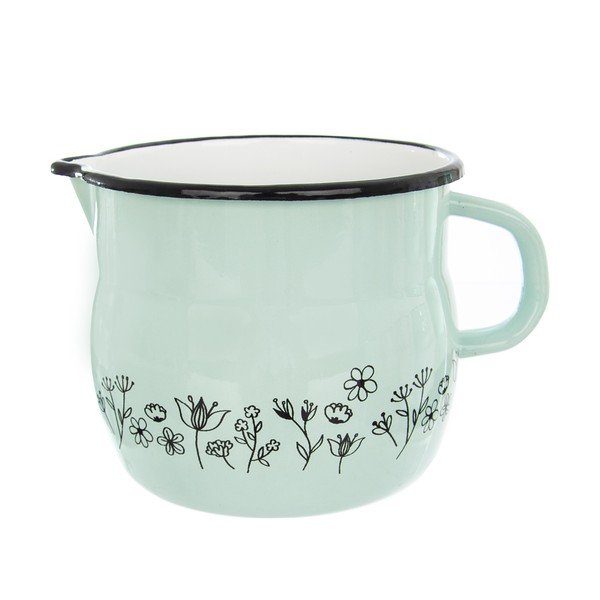 Brocca in smalto verde menta Meadow, 1,9 l Belly - Orion