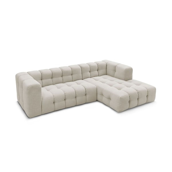 Divano angolare beige Cloud - Bobochic Paris-image-4