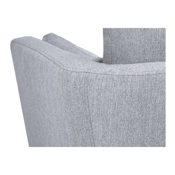 Poltrona grigio chiaro Elena - Mazzini Sofas-image-3