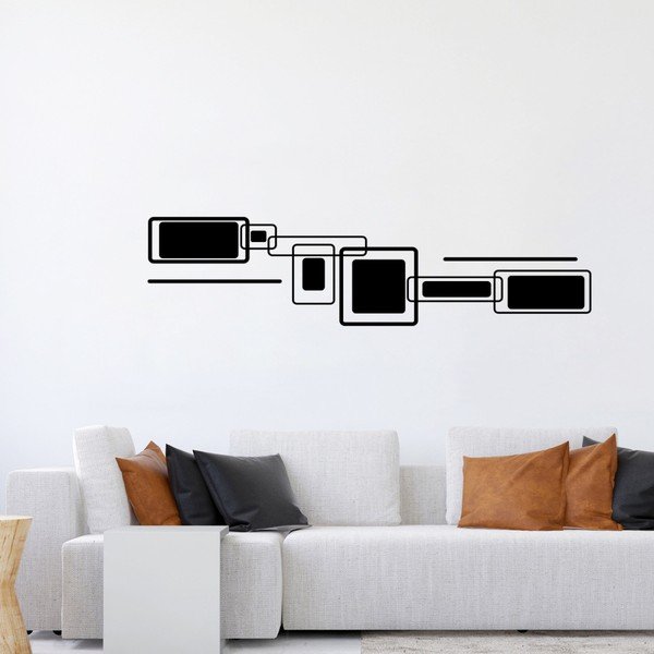 Samolepka Ambiance Rectangular Designs-image-1
