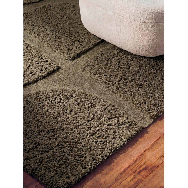 Tappeto color kaki tessuto a mano 200x300 cm Lambeth Jasper – Ted Baker-image-1