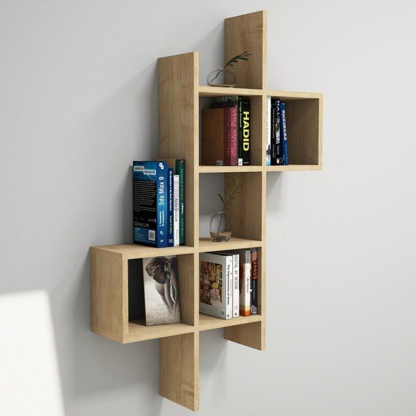 Mensola a muro marrone Keno - Puqa Design-image-3